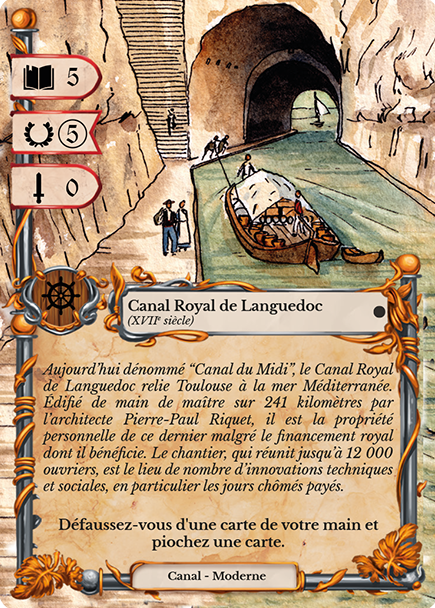 Canal Royal de Languedoc - (XVIIe siècle)